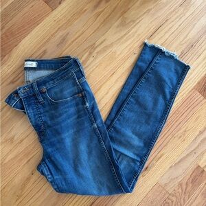 Madewell 9” High waisted skinny Jeans